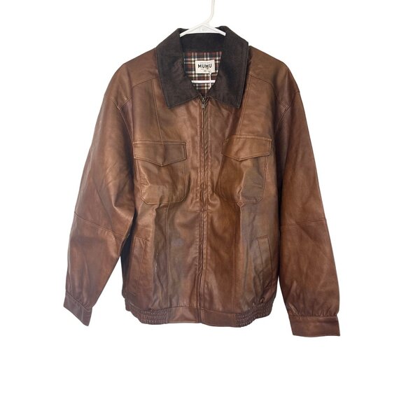 Show Me Your Mumu Maverick Bomber Jacket in Chestnut Brown XSmall New Womens - Picture 5 of 16